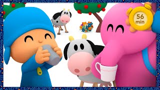 🌍 POCOYO &amp; NINA EPISODIOS COMPLETOS 🥒Comemos sano y sostenible 56 min CARICATURAS y DIBUJOS ANIMADOS