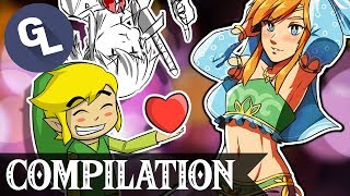 The CHEEKIEST Zelda Comic Dub Compilation - GabaLeth