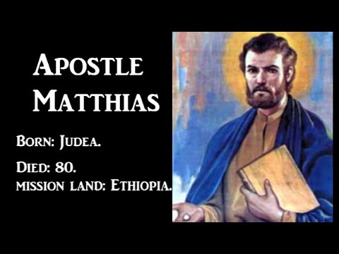 matthias apostle bible