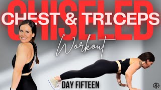 35 Min CHISELED CHEST & TRICEP DUMBBELL WORKOUT at Home| DAY 15 -Active 1.0 | Aryana Active screenshot 5