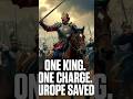 The Charge That Saved Europe 🔥 #history