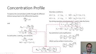 Mass transfer in English | 31 | steady state unidirectional molecular diffusion