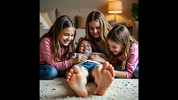Three Of My Friends Tickle Feet 