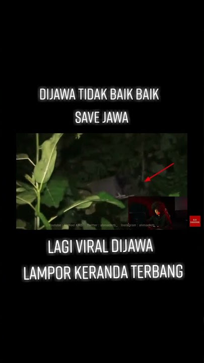 penampakan lampor di Jawa tengah #viral #lampor #kerandaterbang #jawatengah