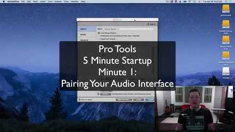 Pro Tools Tutorial - 5 Min Startup: Min 1 - Audio Interface Setup