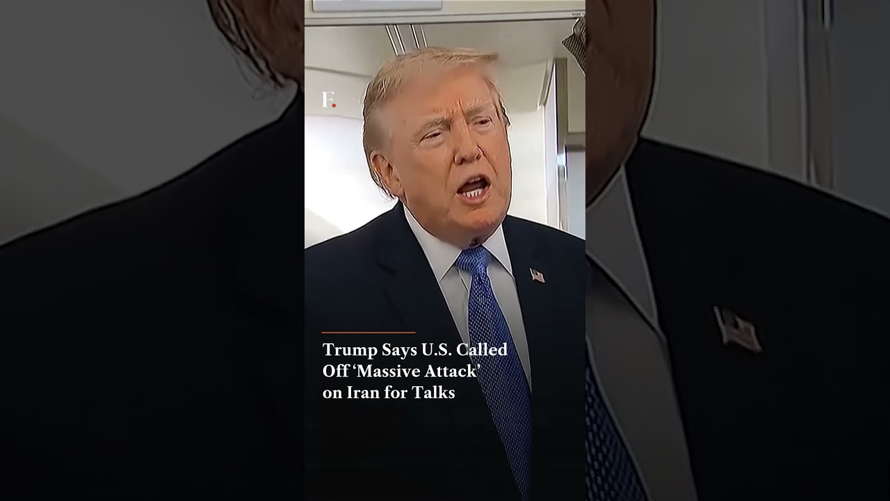 Trump Says US Called Off ‘Massive Attack’ on Iran for Talks | N18G thumbnail