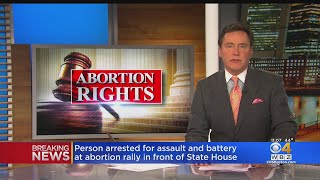 25-Year-Old Arrested For Assault And Battery At Abortion Rally