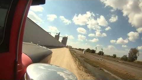 Hauling Soybeans to Grand Island, NE Grain Terminal