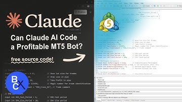 🟧Can Claude AI Code a Profitable MT5 Bot? | 3 EMA Strategy Tested! #aitradingbot