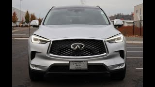 2021 INFINITI QX50 LUXE AWD Walk Around and Info