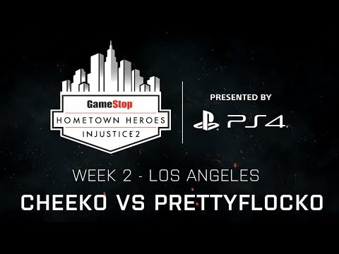 Injustice 2 - CHEEKO vs PRETTYFLOCKO - GameStop Hometown Heroes Week 2