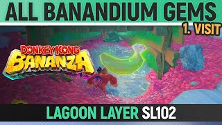 Donkey Kong Bananza - Lagoon Layer (SL102) - All Banandium Gems (1. Visit)