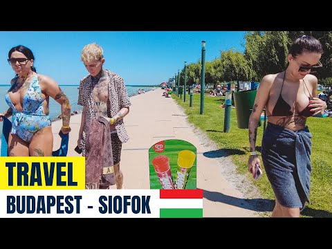 Budapest to Siofok by Train | Hungary 2023