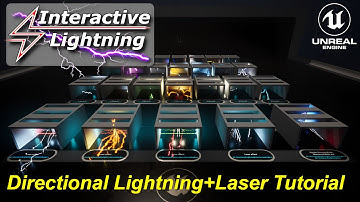 04 - Interactive Directional Lightning + Laser Blueprint Tutorial