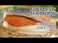 Pan Seared Crispy Salmon with Garlic Cauliflower Puree