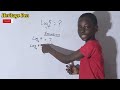 Simplification of logarithms