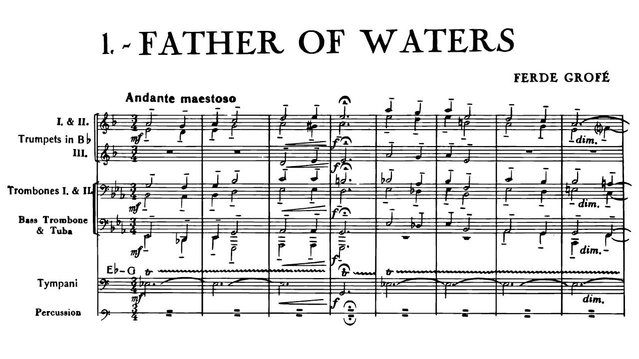 [Full Score] Ferde Grofé - 