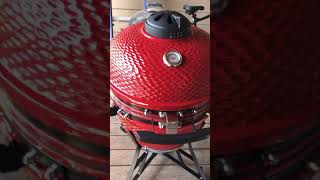 New Louisiana Ceramic Kamado Grill Curing!!