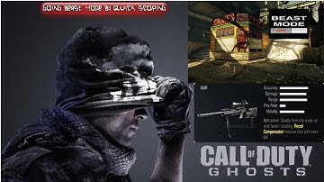 Going beast mode by sniping in cod ghost