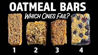 Finding the Perfect Oatmeal Bar