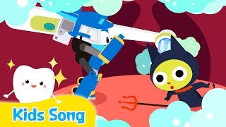 Brush Your Teeth Kids Songs Littletooni Songs With Robot Trains