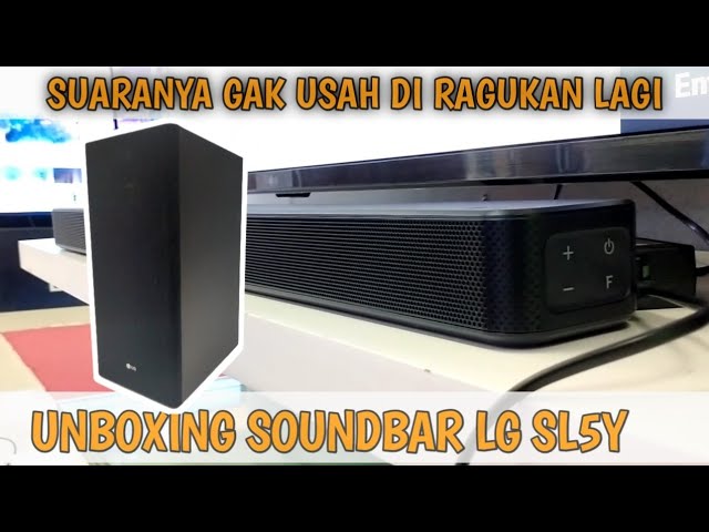 REVIEW LG SOUNDBARD SL5Y - YouTube