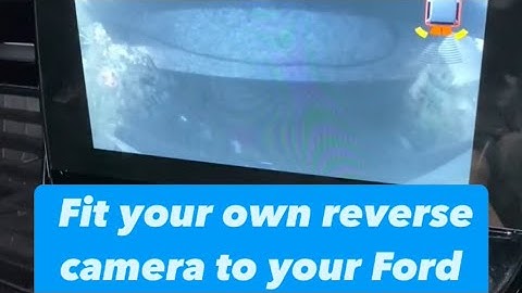 Fitting a ￼Reverse camera to my Ford transit custom 2018 OME Screen  what no one shows u ￼