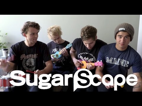 5sos With Instrument 5SOS play She's Kinda Hot on tiny children's instruments - YouTube