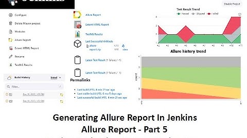 Generating Allure Report In Jenkins [Part-5]
