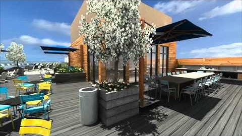 Fly-through video tour of Core Spaces development proposal for downtown Ann Arbor