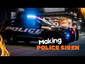 Realistic Police Siren Render | Maya, V-Ray &amp; Nuke Workflow