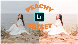 PEACHY PRESET | Free Lightroom Mobile Preset Tutorial 2019 | junikavlogs screenshot 5