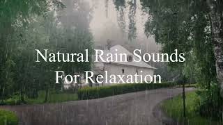Let's enjoy these rain and thunder sounds for deep sleep, studying, and relaxation.