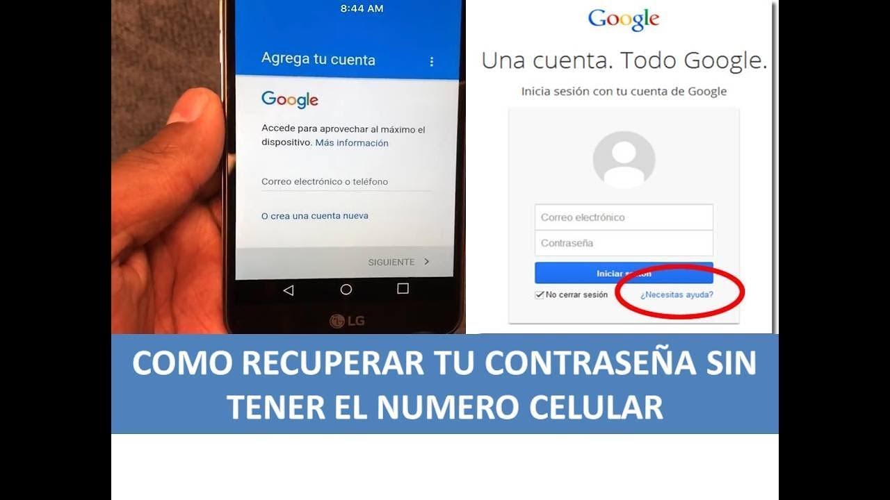 Gmail recuperacion de cuenta