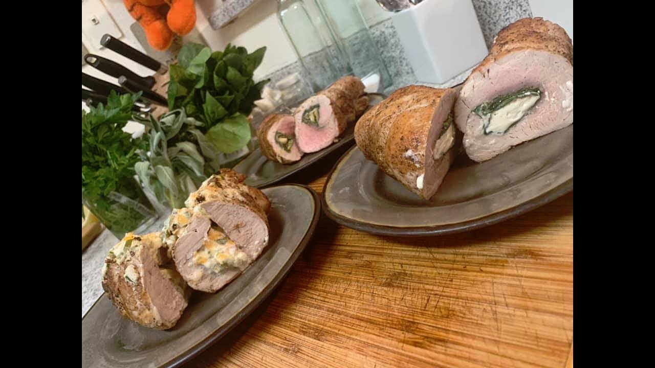 3 Ways to Stuff a Pork Tenderloin - YouTube
