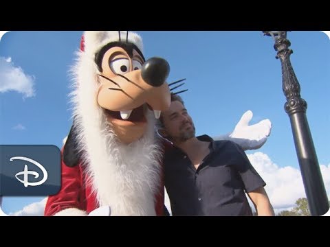 Matt Bomer Shares Holiday Cheer at Epcot International Festival of the Holidays