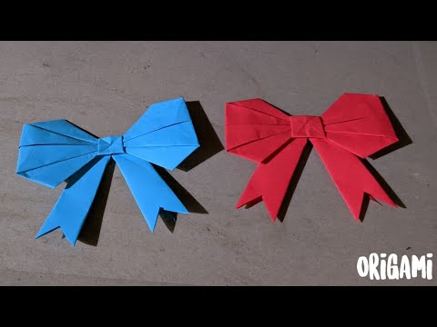 Tutorial Origami  Mudah Membuat  Pita  YouTube