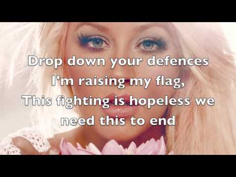 Christina Aguilera - Cease Fire Lyrics (Full) Christina Aguilera - Cease Fire Lyrics (Full)