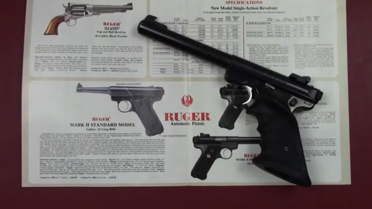 Ruger Mark II Field Strip - EASY