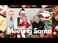 The Kids Meet Santa