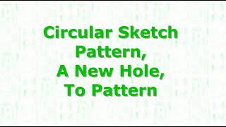 Celebrity 20, Online SolidWorks – Tour, Linear & Circular Sketch Patterns – if it repeats, make a pattern Wealth