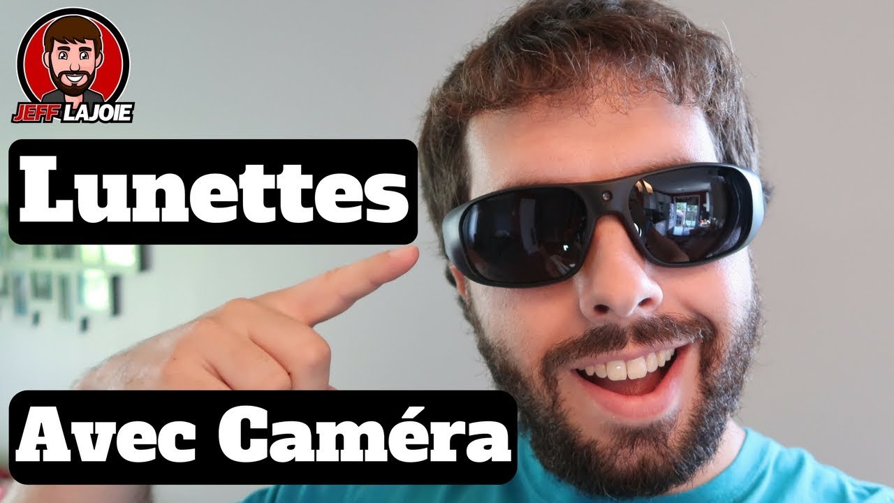 Des Lunettes Espion avec Caméra Cachée HD - YouTube