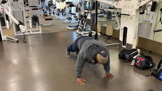 Bodyweight Prone Plank Toe Touch