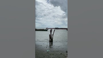 Mũi Đồng Tranh biển Cẩn Giờ, đối diện bên kia là biển Tân Thành