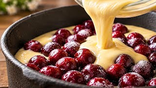 This Cherry Dessert Is Impossible to Resist! 🍒 Easy French Clafoutis Recipe