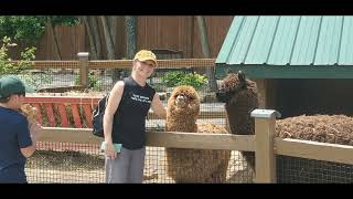 Long Walk Thru LIVING TREASURES ZOO & CASH'S BIRTHDAY