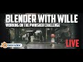 Blender with wille  working on the pwnisher challenge