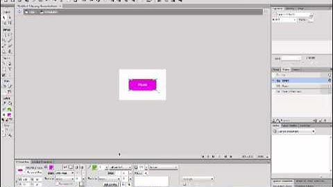 Demo 1 Making a rollover button