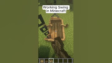 Working SWING | Minecraft #shorts