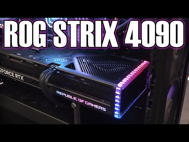 Asus ROG Strix RTX 4090 Review - Will it fit your case